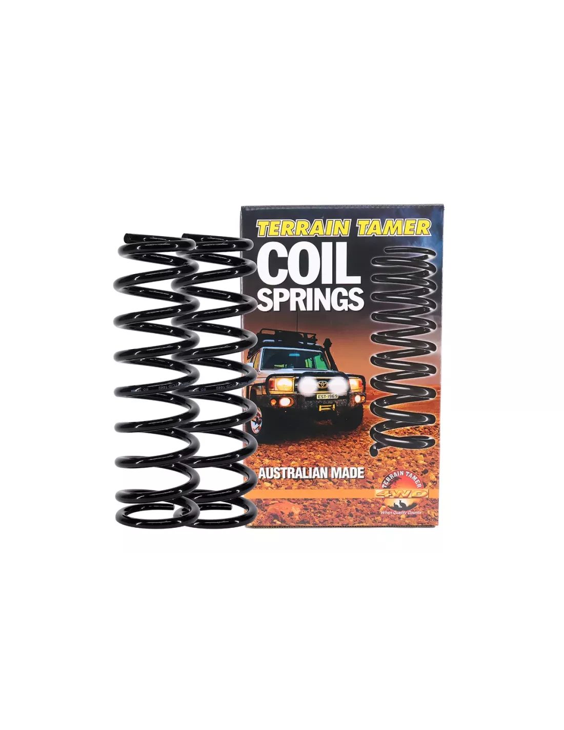 Ressorts hélicoïdaux avant surélevés 20 mm Diesel et 50 mm