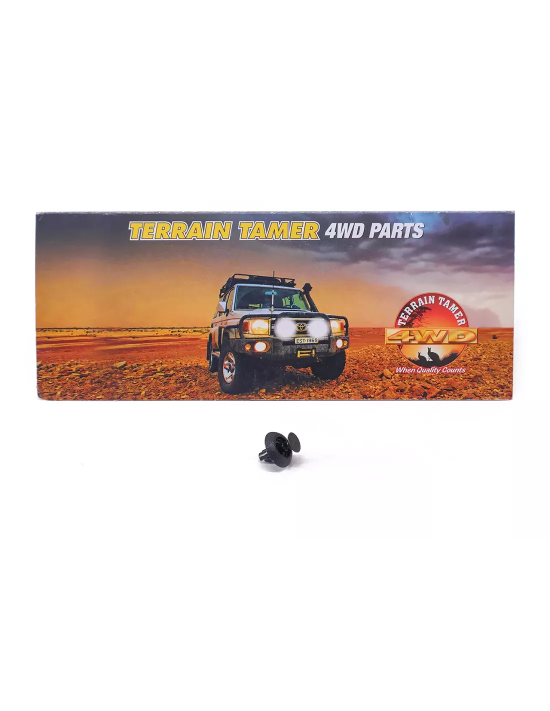 Agrafe, grille de ventilation de tablier Terrain Tamer
