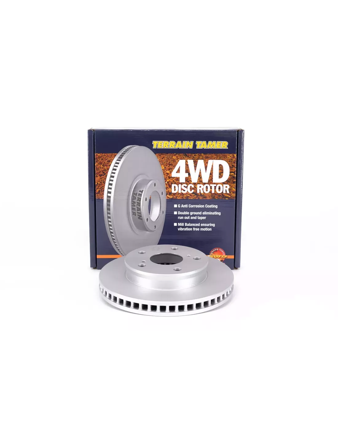 Disque de frein avant 255 mm Terrain Tamer Toyota Hilux