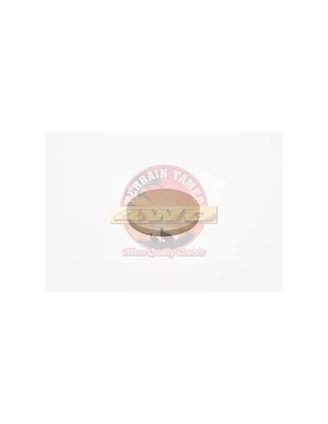 Cale de réglage de soupape T 2.75 Terrain Tamer Toyota