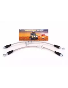 Kit Durites de Frein Tressées Avant Compatible avec Big