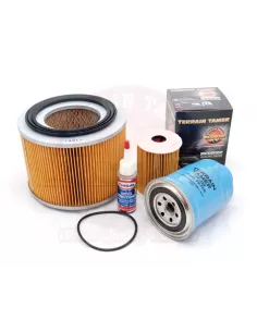 KIT FILTRES NOT C/R ZD30T 3LTD avec filtre à carburant
