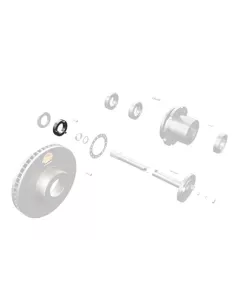 Ecrou de verrouillage d'essieu Full Floating Terrain Tamer 2