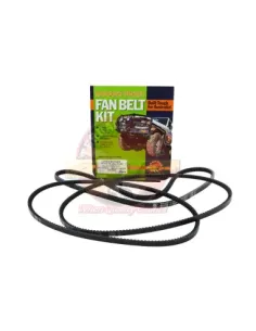 KIT DE COURROIE VENTILATEUR, COURROIES APPARIÉES