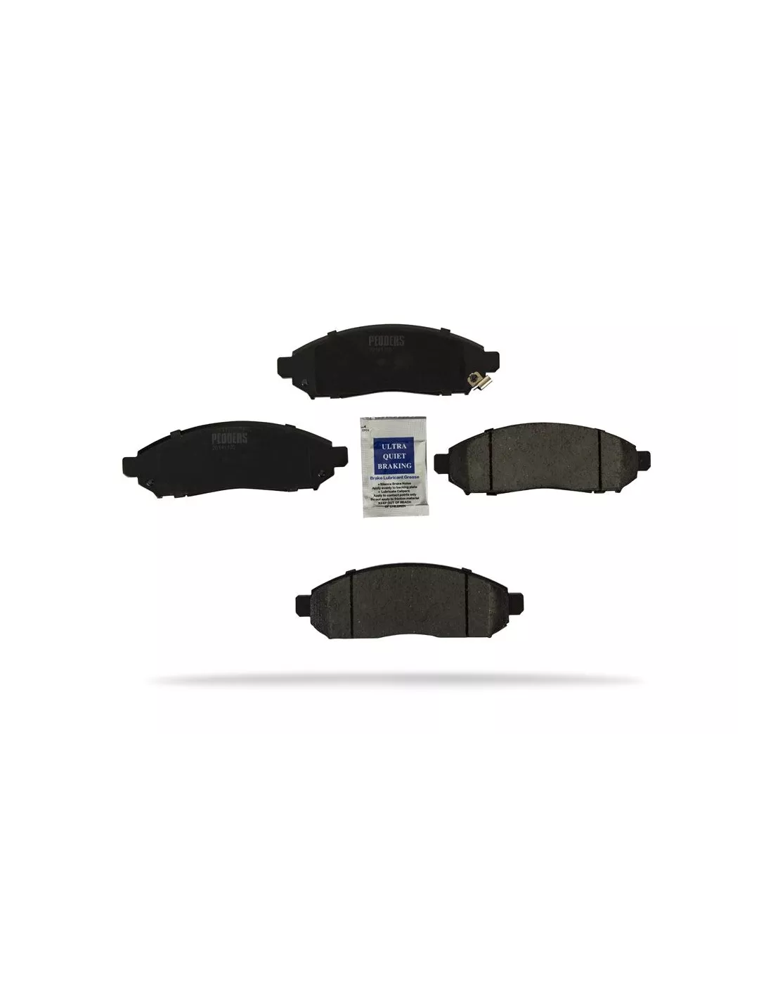 PLAQUETTES DE FREIN AV PEDDERS NISSAN NAVARA D40 (Pour disqu