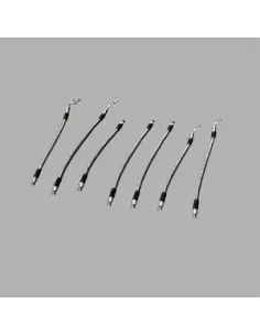 Kit durites de frein tressées pour suspension relevée 2" 2