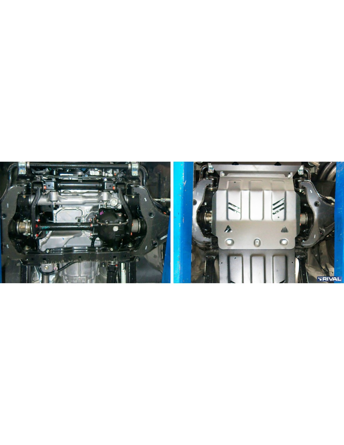 Engine shielding plate Rival 6mm