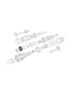 Pignon de deuxième vitesse arbre principal transmission 2