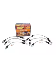 Kit Durites de Frein Tressées pour Suspension Surélevée