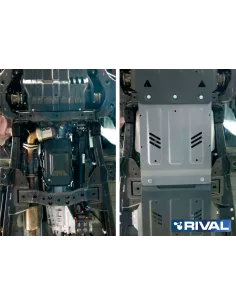 Kit 4 Piatti di schermatura rivale 6mm