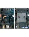 KIT 4 Afschermingplaten RIVAL 6 MM