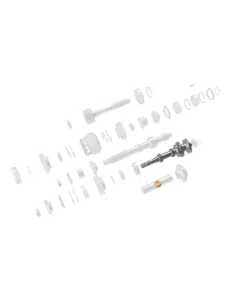 Arbre secondaire (43,36,24,14,14 dents) Terrain Tamer 2