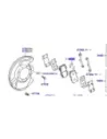 Ressort Anti Vibration de Plaquette de Frein Toyota Land