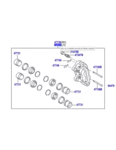 Neuf rem kalm aisin voorloper Hilux Revo AISIN - accessoire 2
