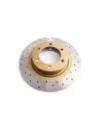 Disque frein avant rainuré percé DBA Toyota KDJ12 et Hilux GR DBA -