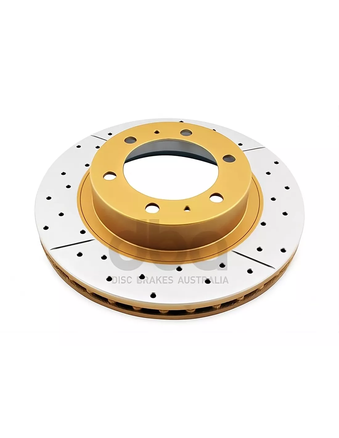 Disque Frein avant Rainuré Percé Ø319mm DBA Toyota Land