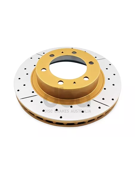 Disque Frein avant Rainuré Percé Ø319mm DBA Toyota Land