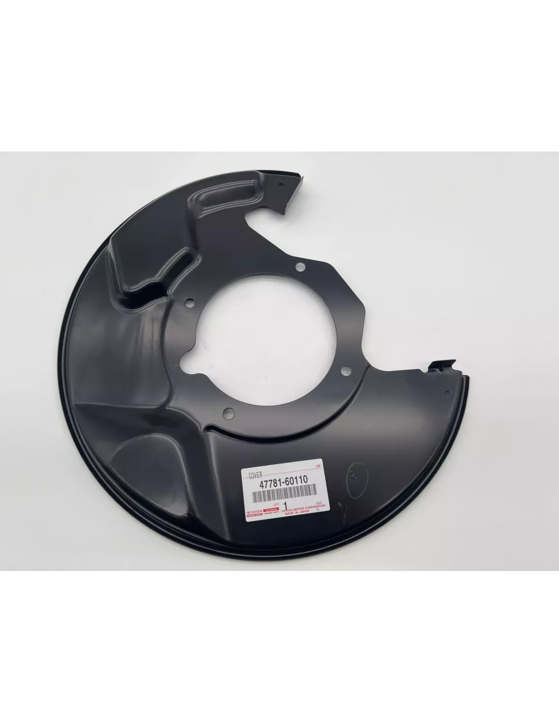 Flasque disque de frein avant droite HDJ100 TOYOTA - accessoire 4x4
