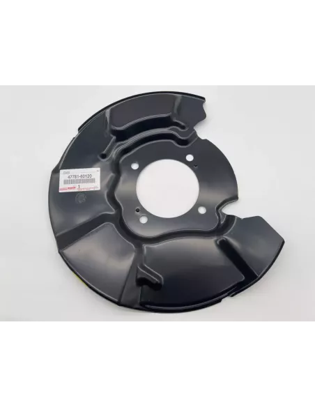 Flasque pare poussière de disque de frein avant droit KDJ12 TOYOTA -