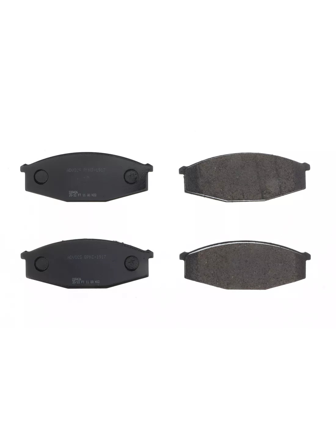 Plaquettes de Frein avant 160 260 et GR Qualité Origine