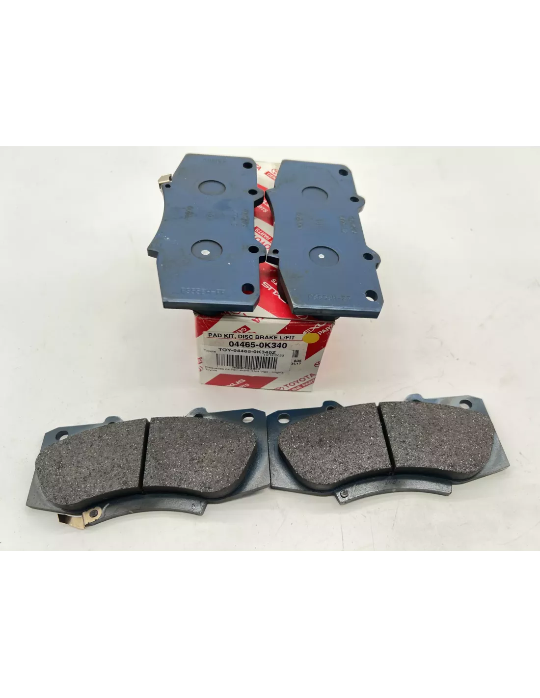 Plaquettes de Frein avant Origine Toyota Hilux Vigo