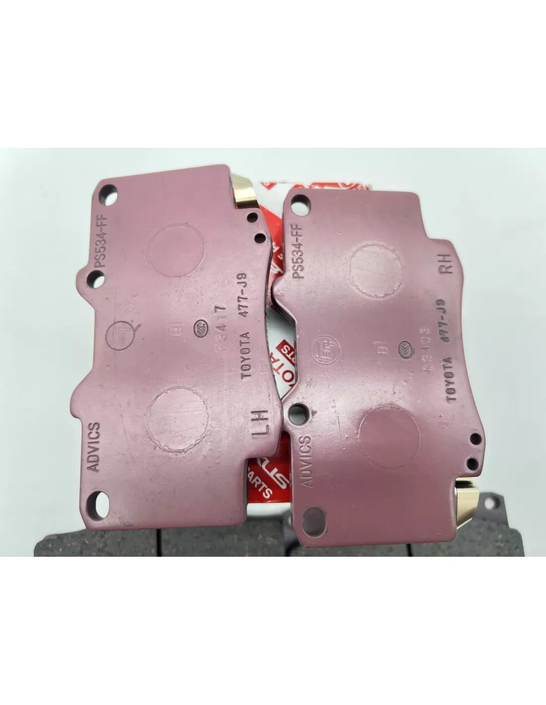 Plaquettes de Frein avant 9705 Origine Première Monte
