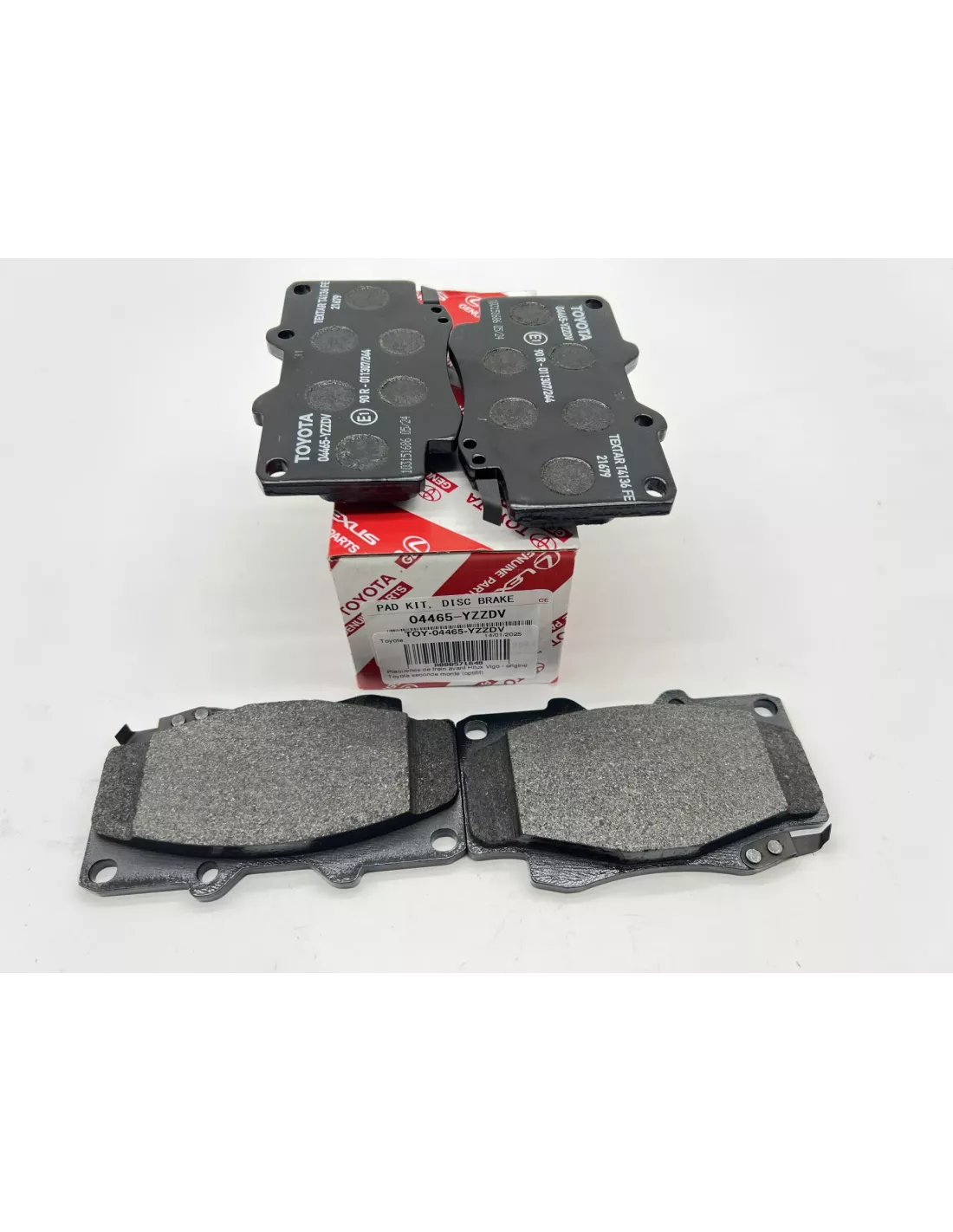 Plaquettes de Frein avant Origine Seconde Monte Optifit