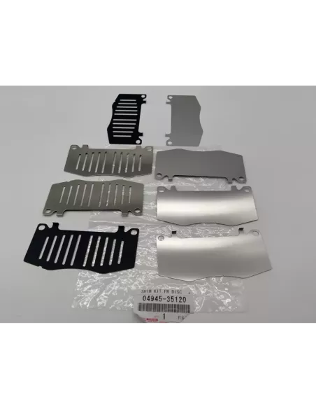 Kit de Cales Anti Grincement Antibruit Plaquettes de Frein