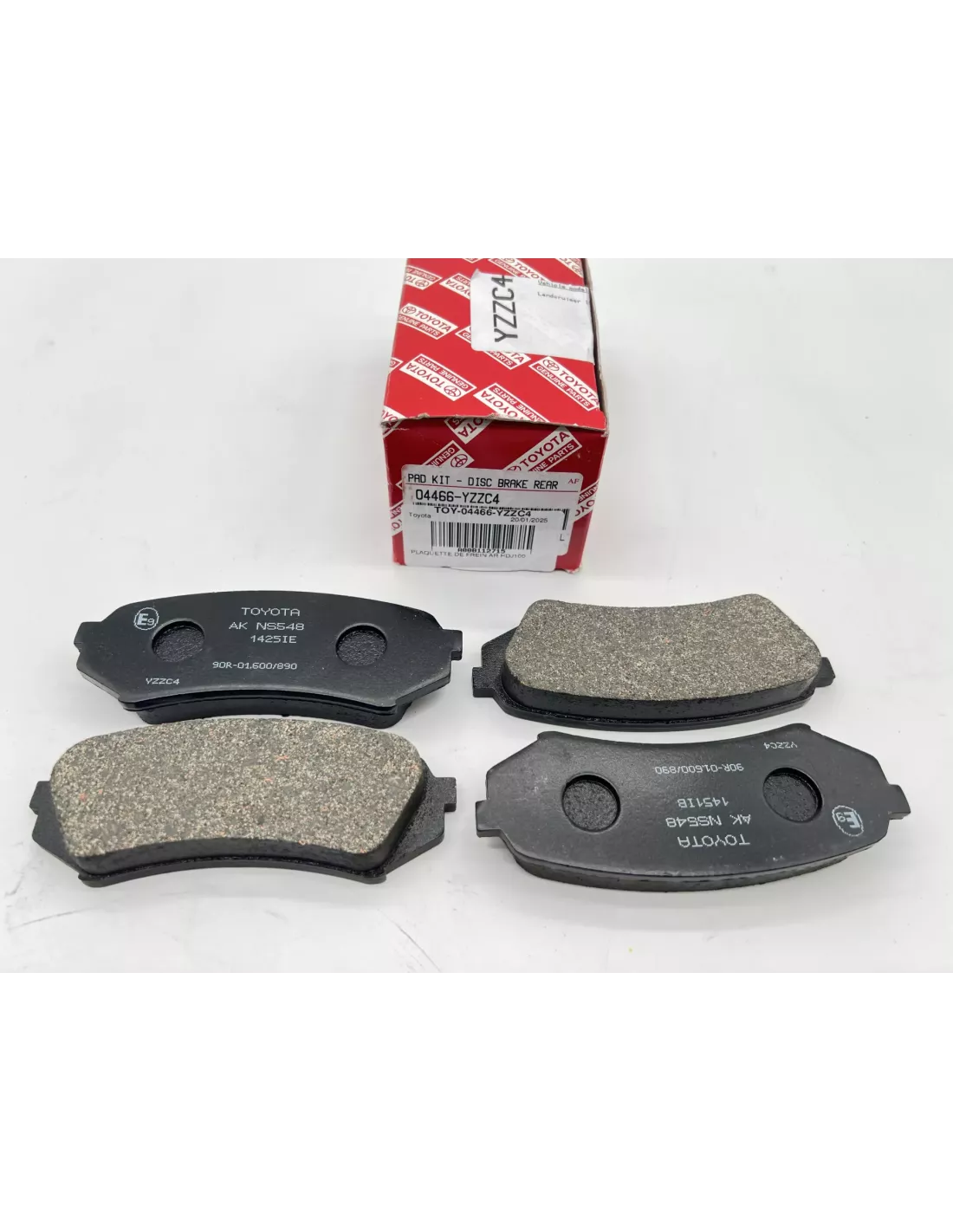 Plaquettes de Frein arrière Origine Seconde Monte Optifit