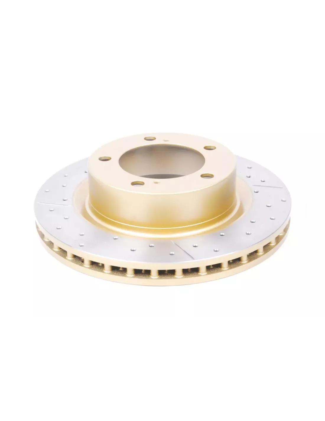 Disque frein avant rainuré percé DBA Toyota Land Cruiser KDJ15 DBA -