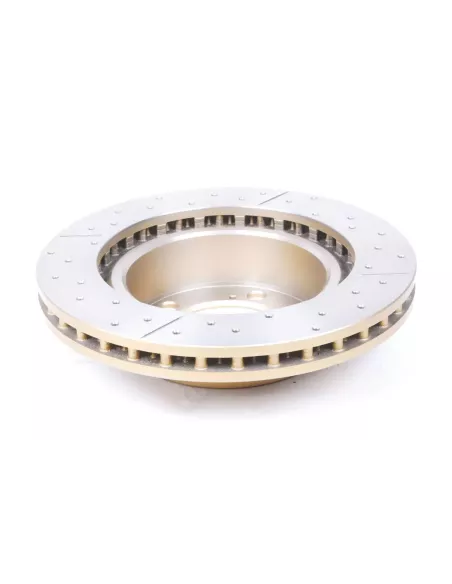 Disque frein avant rainuré percé DBA Toyota Land Cruiser KDJ15 DBA -