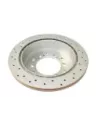 Disque frein arrière rainuré percé DBA Toyota Land Cruiser KDJ15 DBA