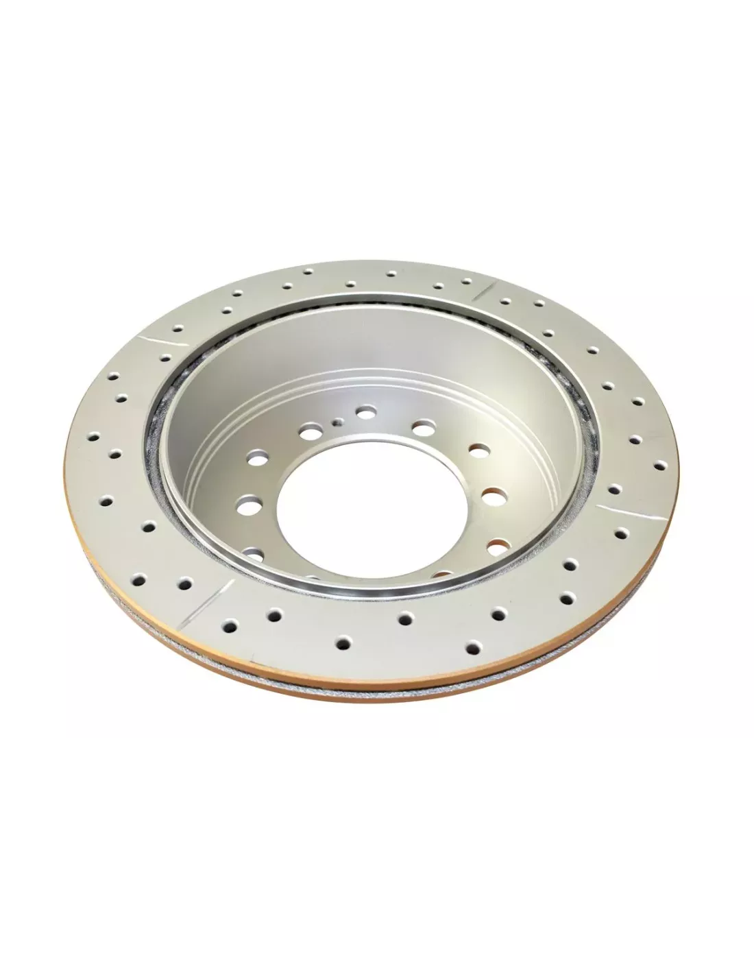 Disque frein arrière rainuré percé DBA Toyota Land Cruiser KDJ15 DBA