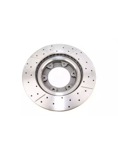 Disque frein avant rainuré percé DBA Land Cruiser HDJ80 1992+ DBA -