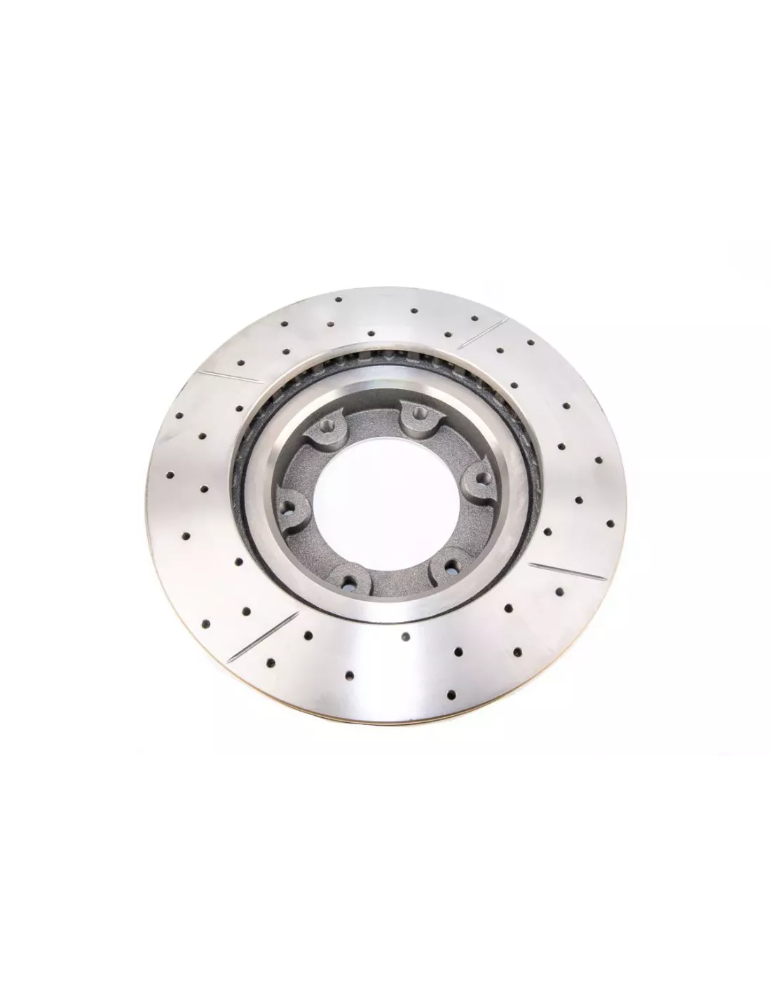 Disque frein avant rainuré percé DBA Land Cruiser HDJ80 1992+ DBA -