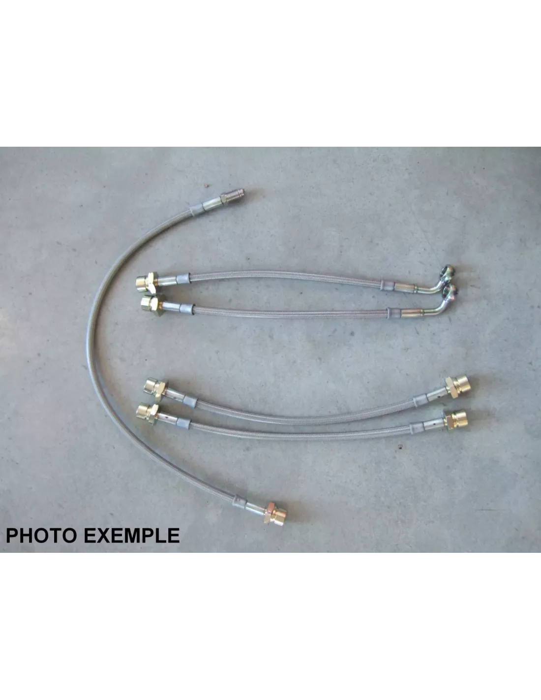 Kit Durites de Frein Aviation en Inox Goodridge Toyota