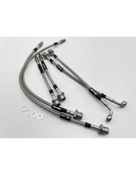 Kit durites de Frein aviation en inox HZJ73 KZJ73 GOODRIDGE -