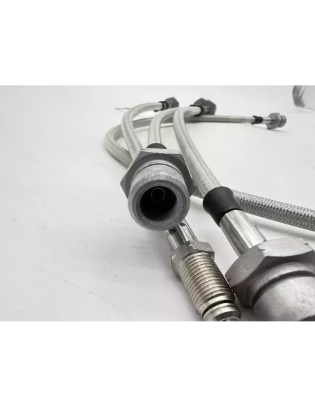 Kit durites de Frein aviation en inox LJ70 LJ73 - phares ronds