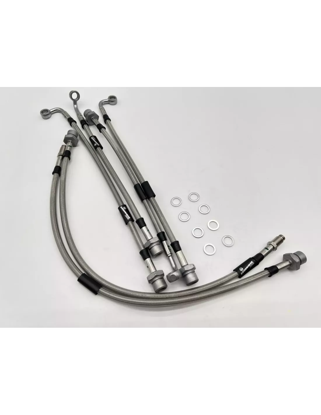 Kit durites de Frein aviation en inox HDJ80 12S GOODRIDGE -