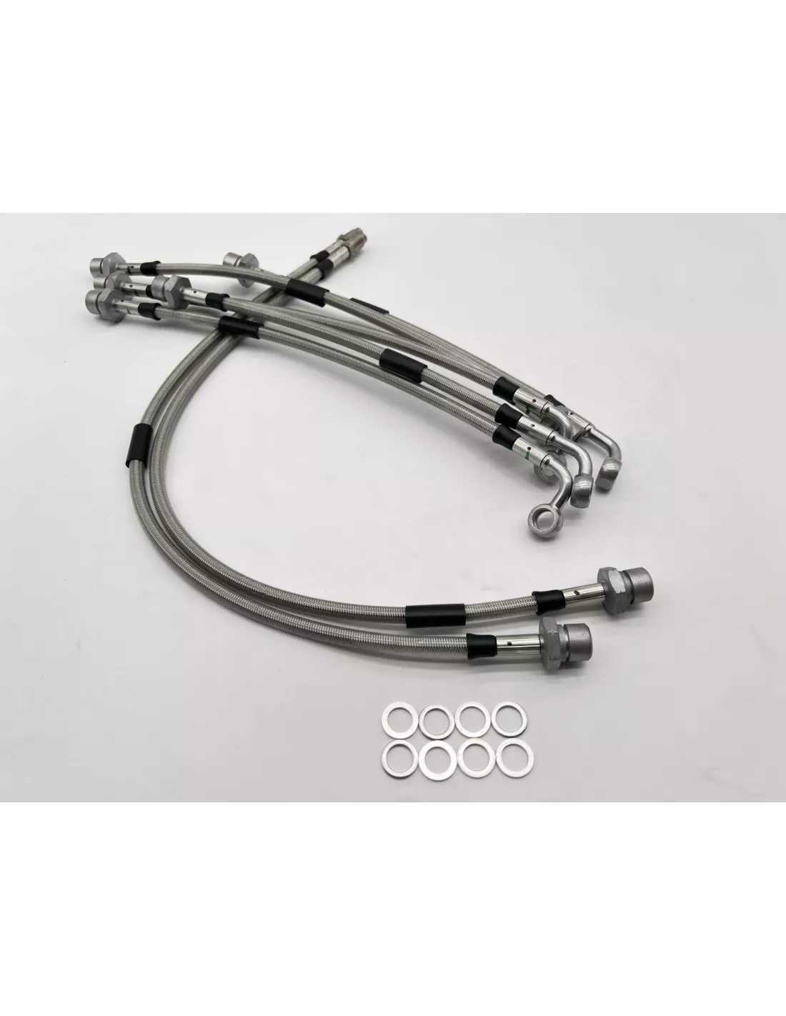 Kit durites de Frein aviation en inox HDJ80 12S et 24S avec ABS