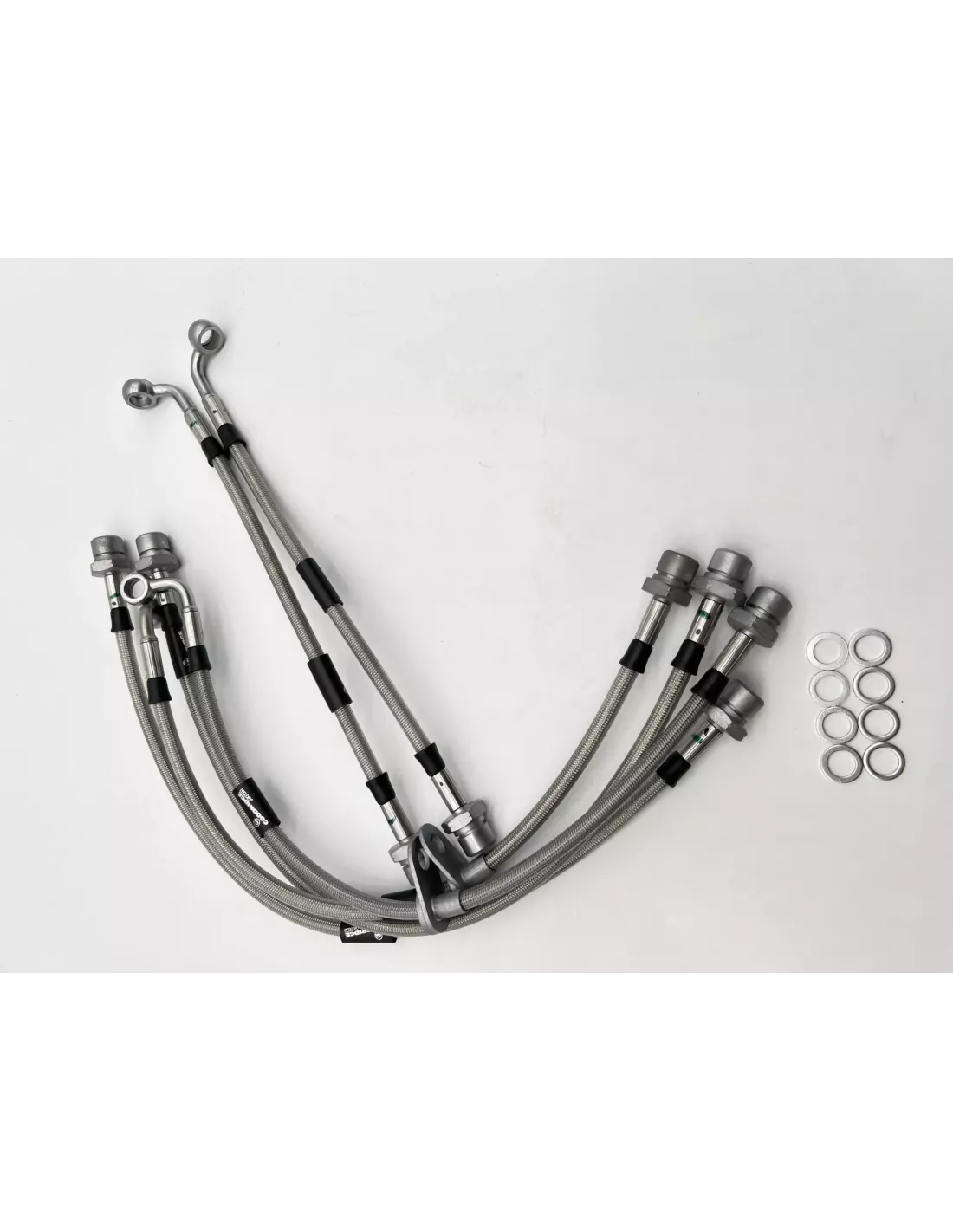 Kit durites de Frein aviation en inox HDJ100 après 2005 GOODRIDGE -