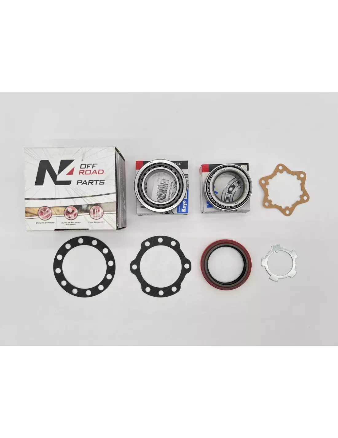 Kit Roulement Roue Avant Pont Rigide N4-Offroad Toyota Land