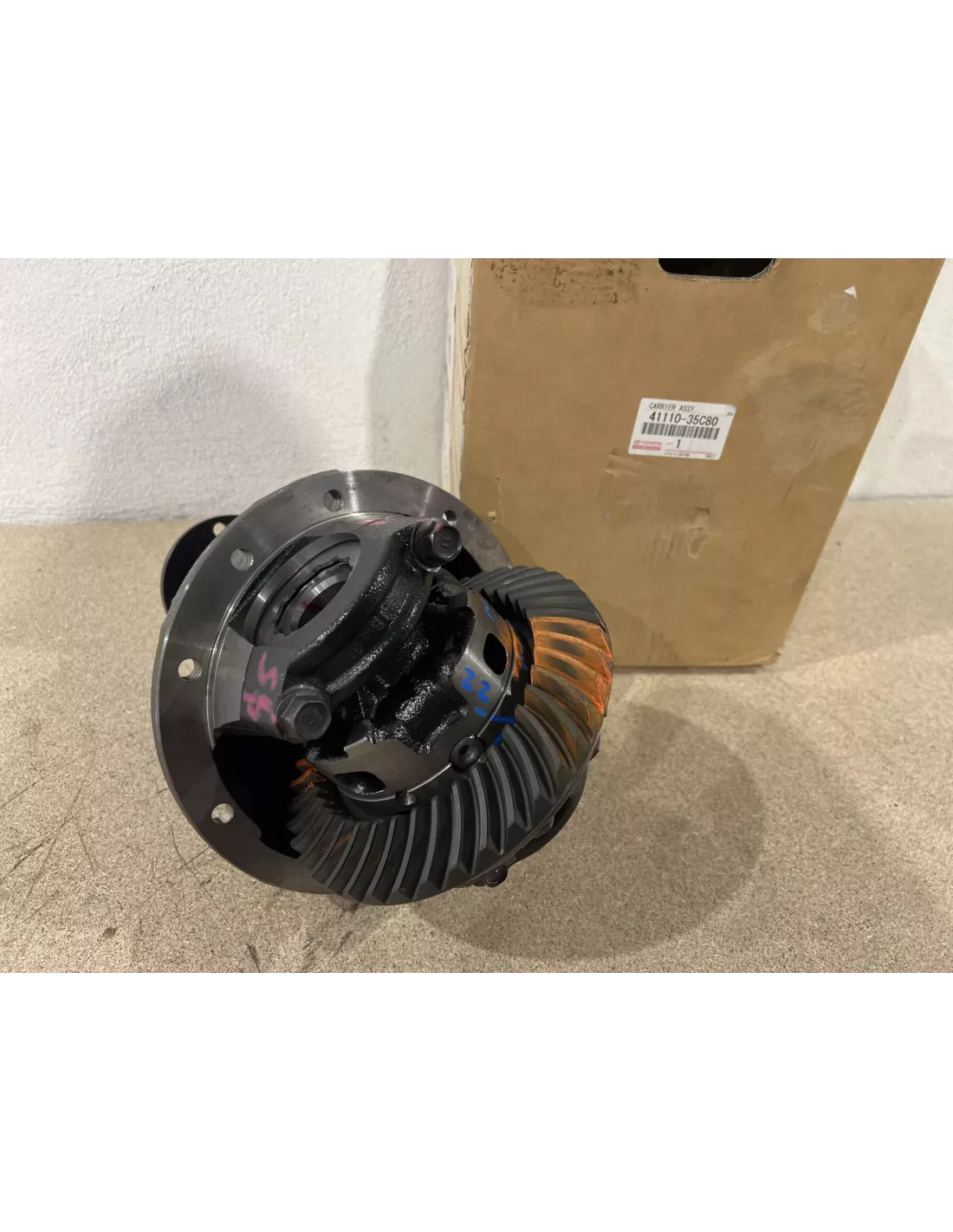 Nez pont arrière ratio 11x41 Land Cruiser KDJ15 GDJ15 sans blocage