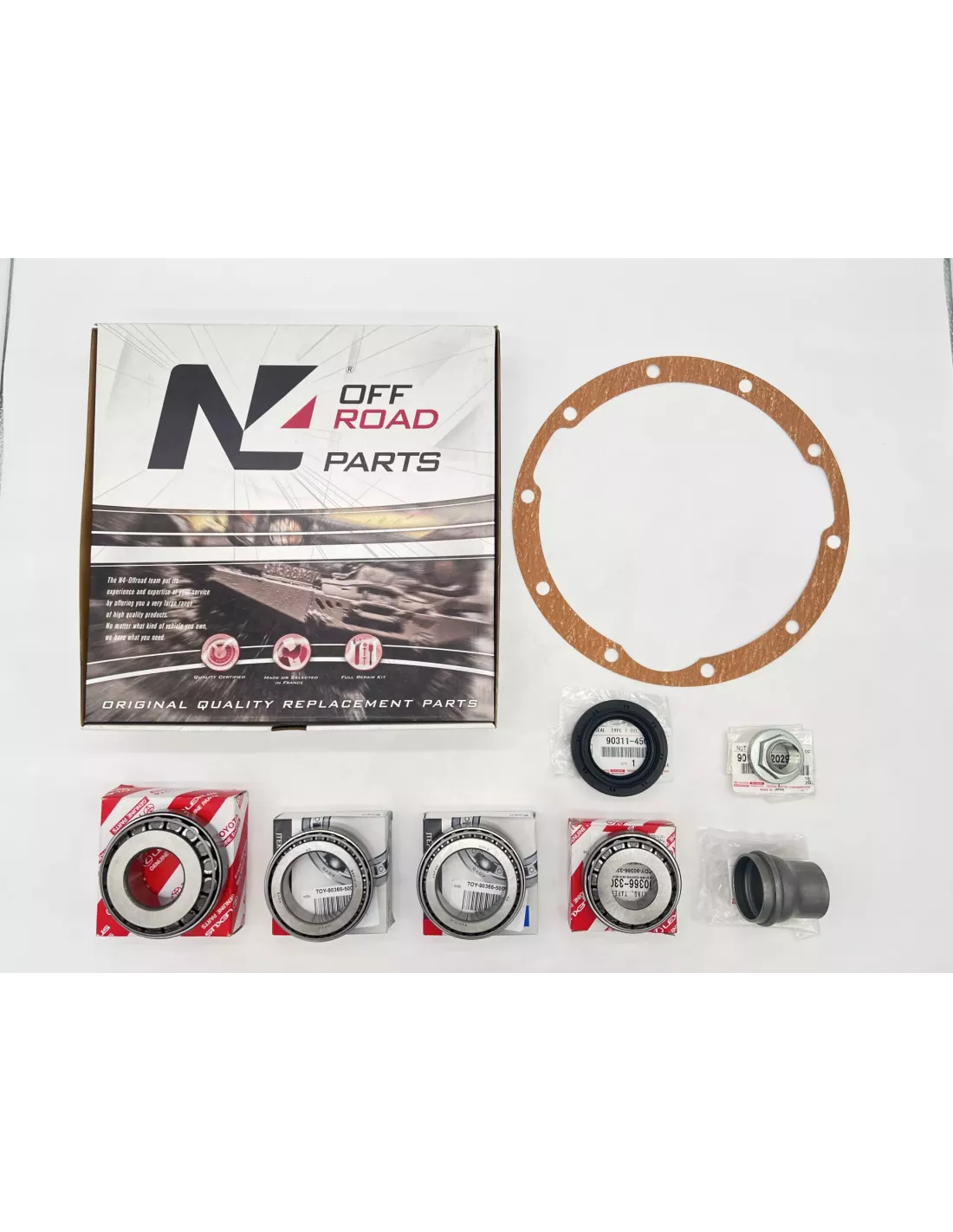 Kit réfection de pont arrière Land Cruiser HDJ100 HZJ105 HZJ7 après