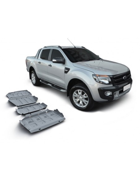 Blindage RIVAL kit complet 4 pièces Ford Ranger 2012-2022