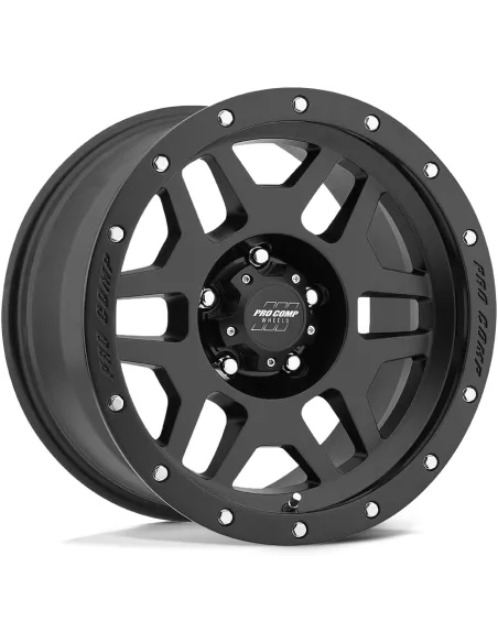 JANTE ALU P/C SERIE 41 9 X 17 6x139.7 ET-6 SATIN BLACK CB108