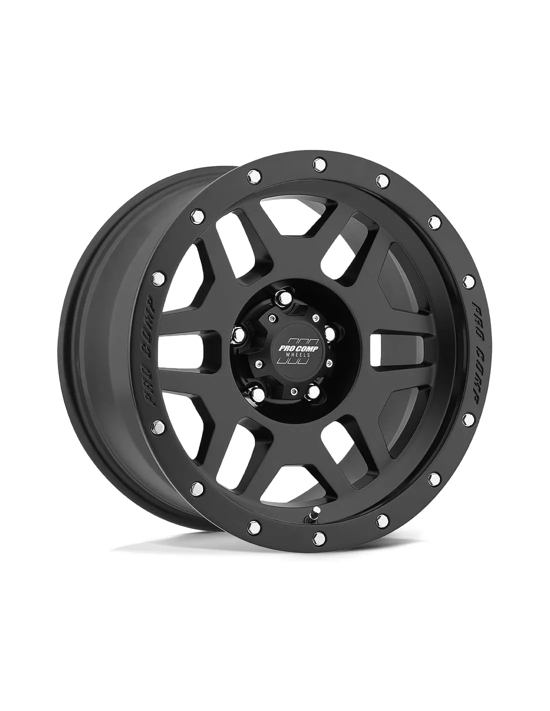 JANTE ALU P/C SERIE 41 9 X 17 6x139.7 ET-6 SATIN BLACK CB108