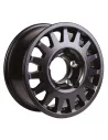 JANTE ALU MANANO 8 X 17 6x130 ET40 CB84.1 / BLACK + CACHE