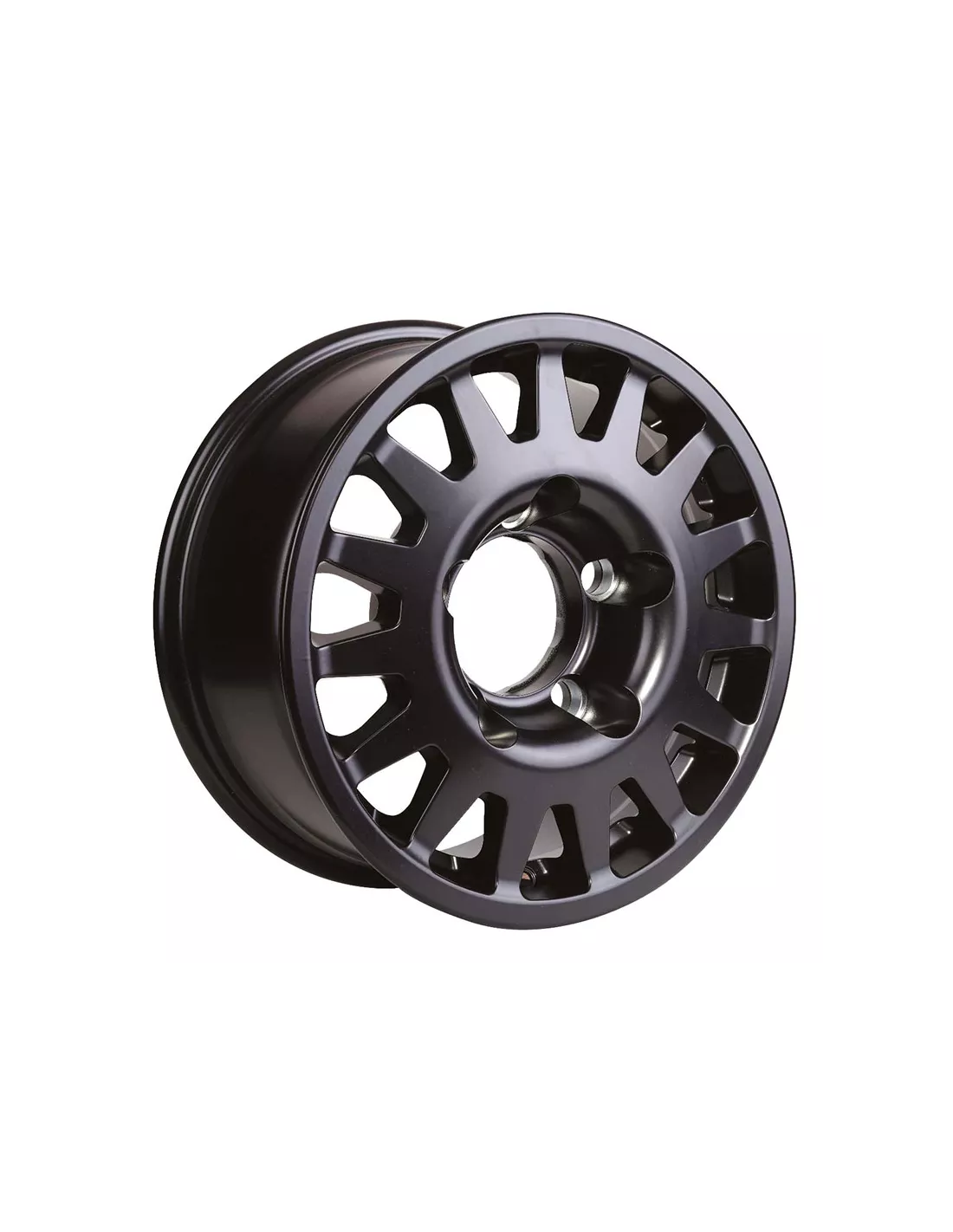 JANTE ALU MANANO 8 X 17 6x130 ET40 CB84.1 / BLACK + CACHE