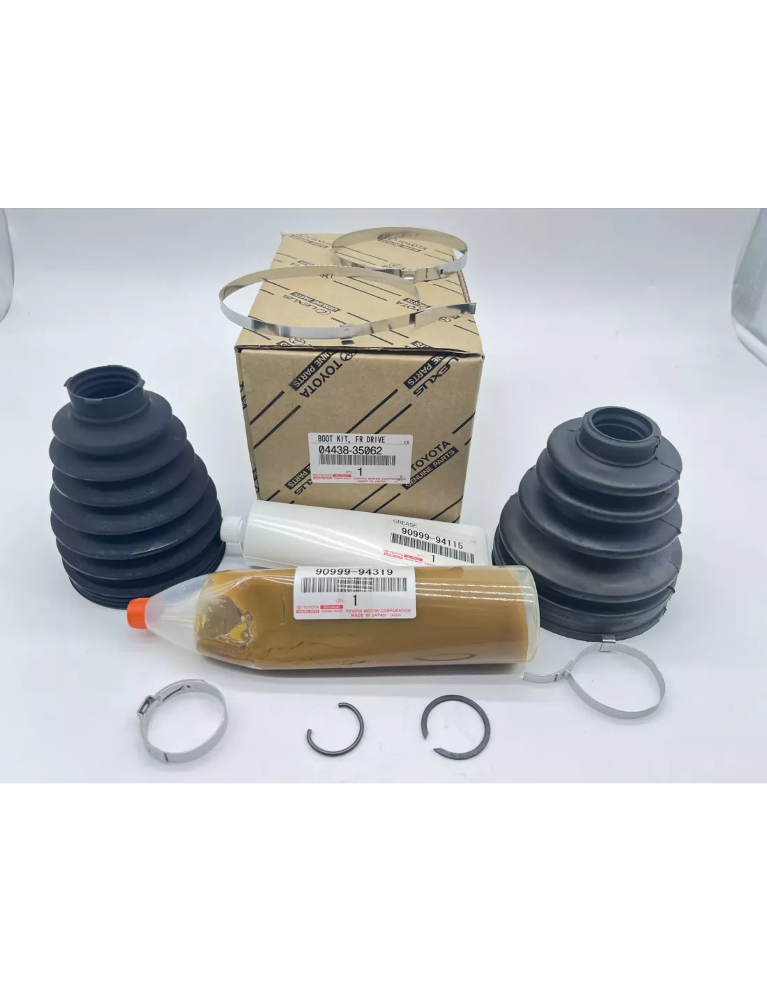 Kit Soufflets de Cardan Côté Roue et Côté Pont Toyota Land